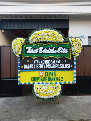 Papan Bunga Duka di Mekarmukti