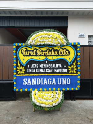Papan Bunga Duka di Mekarmukti