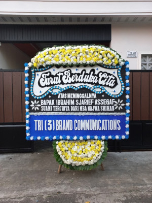 Papan Bunga Duka di Mekarmukti